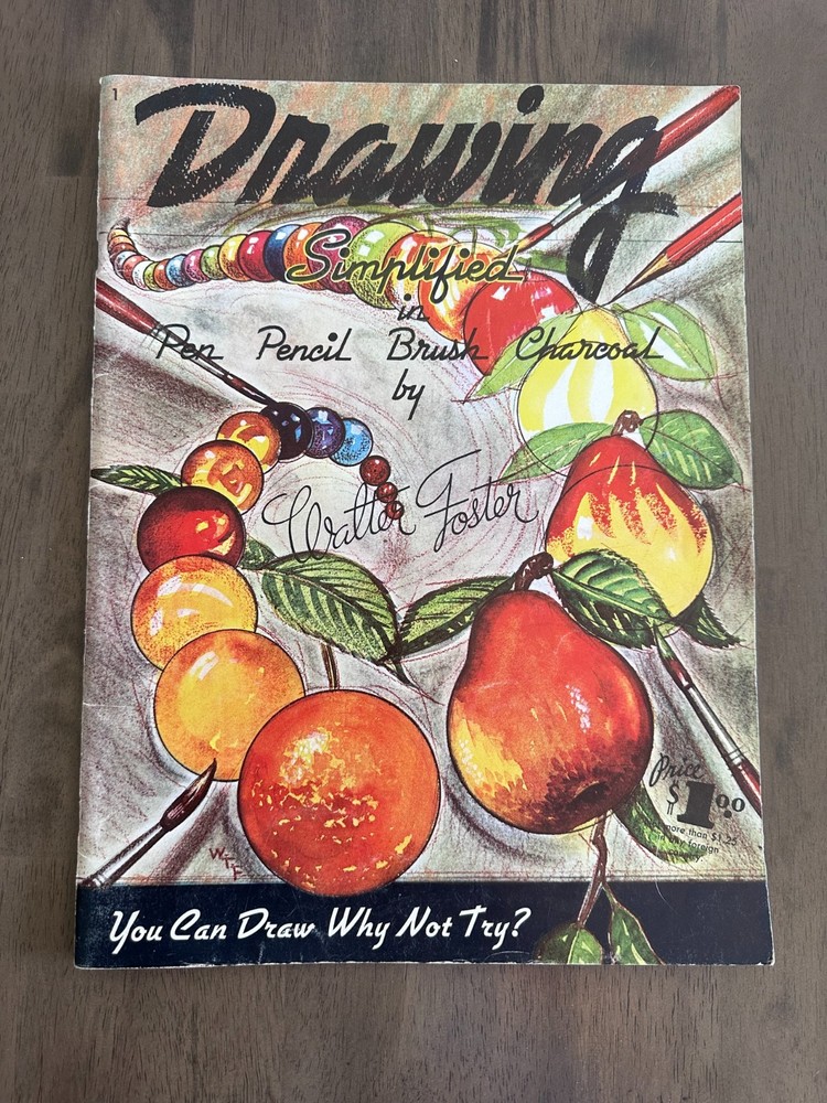 Walter T Foster Art Books “How to Draw” Vintage YOU PICK Assorted Titles