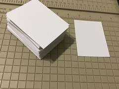 135 ACEO Cards ~ Blank 110 lb Cardstock ~ 2.5 x 3.5 White 2½ x 3½ ATC Art
