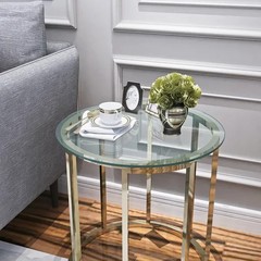 20″ Inch Round Tempered Glass Table Top Clear Glass 1/4″ Inch Thick Flat Polishe