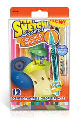 Mr Sketch Scented Pencils 12 Assorted Colors