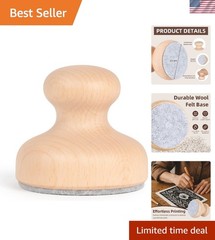 Falling in Art Wood Block Printing Baren, 2.5 Inches Baren Printmaking Tool with
