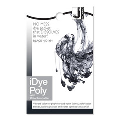 Jacquard Idye Polyester Dye: Black 0.49 Ounce (Pack of 1),