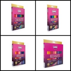 Master Art Master Series Coloured Pencils 124Colours Kid Adult Craft Soft Smooth