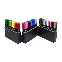 56179 Dual Brush Pen Art Markers, 108 Color Set with Marker 108-Piece Set