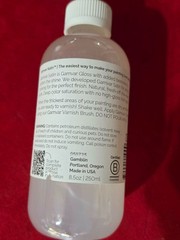 Gamblin Gamvar Pict Varnish 8.5 Oz Satin Semi Gloss Oil & Acrylic FREE SHIPPING