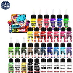 Complete Airbrush Painting Kit – 33 Colors with Thinners and Primers Included