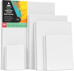 Stretched Canvas, 5 X 7, 8 X 10, 11 X 14, 12 X 16, 16 X 20 Inches, Multipack of