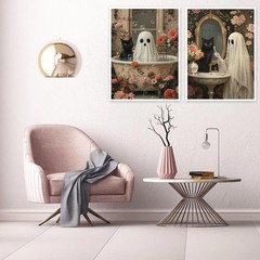 Mrnsiet 3 Pack Ghost Paint by 16×12 inches, MT21437+MT21439+MT21440-US