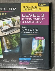 Prismacolor Technique 28ct Drawing Set Level 3 Refinement Mastery Nature New