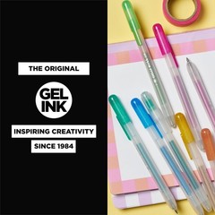 Gelly Roll Retractable Gel Pens Colored – Opaque Color Set – Medium Point Ink…