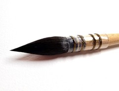 NEW! Da Vinci PETIT GRIS PUR Size 8 Russian Blue Squirrel 418 QUILL MOP Brush