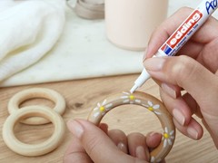 Acrylic Marker Fine Gold 5300 Waterproof Paint Round Tip 1-2mm