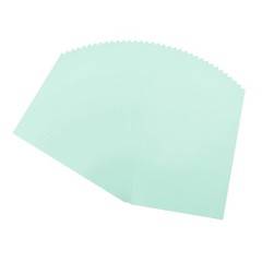 100 PCS Colored Vellum Paper 5.9×8.3 Inch 100gsm Translucent Light Blue Print