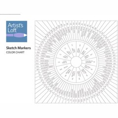 Michaels NEUTRALS* Artist’s Loft Dual-Tip Sketch Alcohol Markers, 6pc. #15a
