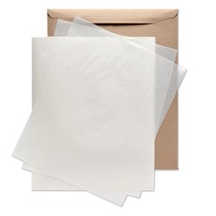 Glassine Paper Sheets, 16″ x 20″, Pack of 100 Transparent Paper Sheets for Ar…