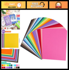 60 Sheets 12″x12″ Colored Cardstock – 20 Vibrant Colors, 180gsm for Crafts & Pro