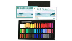Soft Chalk Pastels Non Toxic Art Supplies Pan Pastel Superior Quality 48 Colors
