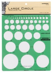 Rapidesign Large Circles Template 1 Each R140