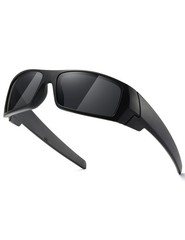 Polarized Sunglasses Men Womens Trendy Retro Sports Rectangular Wrap Around V…