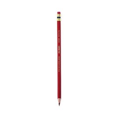Prismacolor Col-Erase Pencil with Eraser, 0.7 mm, 2B, Carmine Red Lead, Dozen