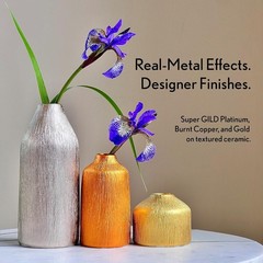 Super GILD Platinum Acrylic Paint – High Pigment Metallic Enamel, 125ml, Mult…
