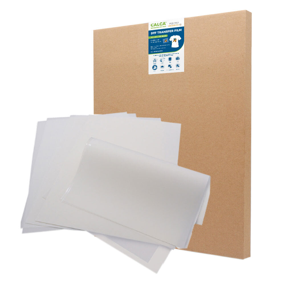 16″ x 20″ DTF Transfer Film DTF Pet Film Warm Peel – Double Sided 100 Sheets