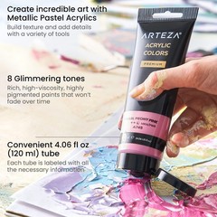 Art Supplies for DIY Projects – Metallic Acrylic