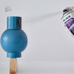 Acrylic Spray Paint DUPLI-COLOR Aerosol Art Glossy Blue RAL 5007 400ml