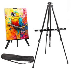 Adjustable Folding Easel Stand 160cm Easel Assemble Tripod Flip Chart Easel USA