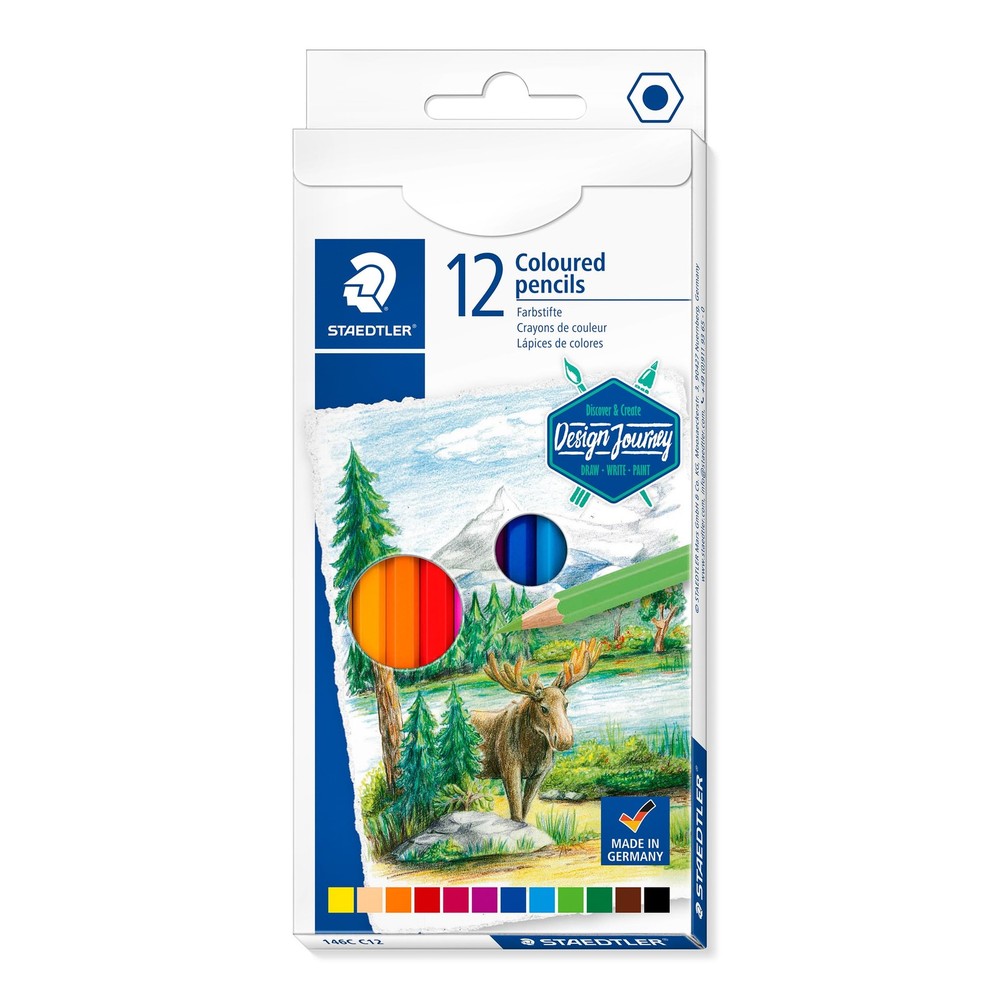 Colored Pencils Premium Art Set 12 Assorted Colors 146C C12 Drawing Tool