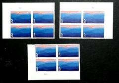 2006 Choice of Plate Blocks C140! US MNH Airmail Stamps! Great Smokey Mountains!