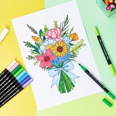 80 Colors Art Drawing Markers Set for Kids Adults Dual Tip Alcohol Markers Gifts