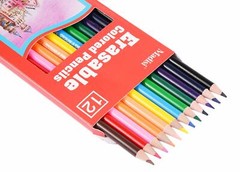 Madisi Erasable Colored Pencils 12 Assorted Colors 12 Pack