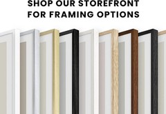Frame Boho Wall Art – Sun Decor for Bedroom, Mid Century Modern Minimalist Art,