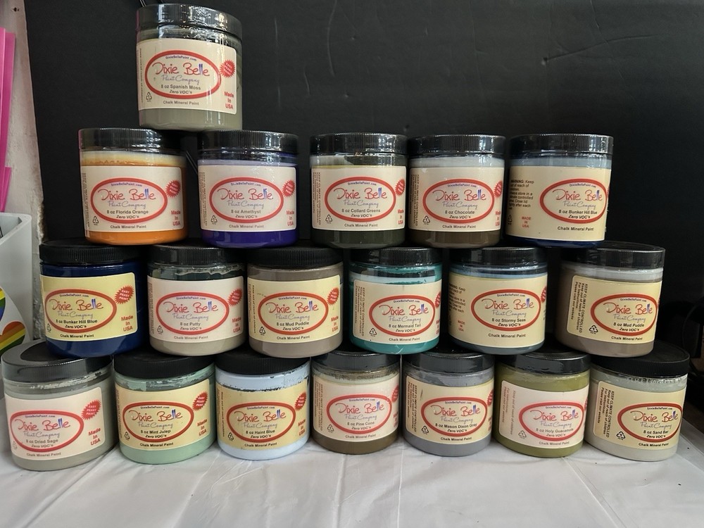 Dixie Belle Chalk Mineral Paint 8oz Pine Cone Craft Furniture