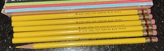 Vintage 6 Berol Verithin Eagle Canary Yellow #2735 Colored Pencils 5 New 1 Used