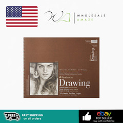 Strathmore (400-7 400 Series Drawing Pad, 14″x17″, Ivory/Cream