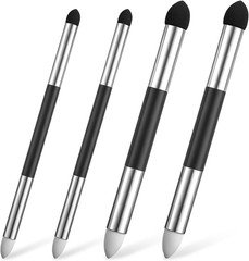 4 Pcs Oil Pastel Blending Tools for Drawing, Dual Tip Oil Pastel Sponge Brush