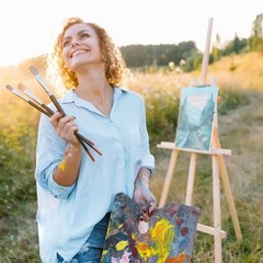 Multi Pack Blank Canvas Panels for Painting – 11×14, 9×12, 8×10, 6×6, 5×7, 4×4