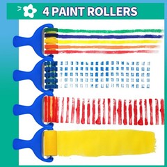 Paint Sponges For Kids 39 PCS Early Learning Toddler Brushes Stamps Foam
