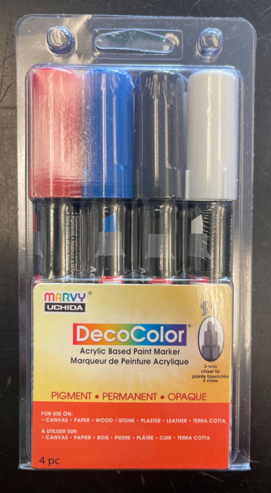 Decocolor Paint Marker Basic Colors