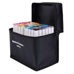 60 Colors Alcohol Markers Drawing Markers Dual Tip Markers Fine & Chisel Colorin
