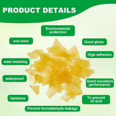 1 Pack Shellac Flakes 1.1 Lb/ 17.6 Oz Blonde Shellac Finish for Home Wood Craft