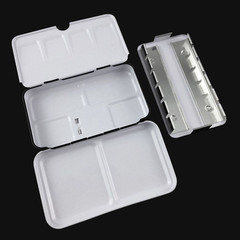 Honbay 12-Color Travel Artist Watercolor Tins Palette Paint Case with Black
