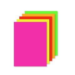 Variety Pack Fluorescent Poster Board, 22 x 28 Inches, Assorted Neon, 5-Sheet…