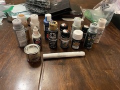 Mostly Folk Art Paint With A Mixture Of Ak And Others. Good For Warhammer.S12