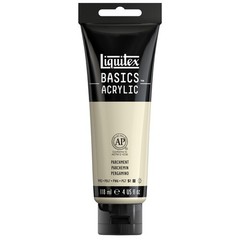 Liquitex BASICS Acrylic Paint, 118ml (4-oz) 4 Fl Oz (Pack of 1), Parchment