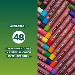 SAKURA XLP12(SA) 12-Piece Cray-Pas Expressionist Multi Cultural Oil Pastel Set,
