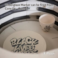 Underglaze pen, Underglaze Marker, Soft Tip Design Great for Ceramic Pottery …