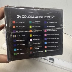 Magicfly Acrylic Paint Set, 24 12ml/0.4 Fl Oz Tubes